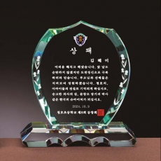 YSC0031-물방울조각상패