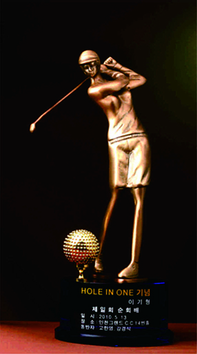 YST1521-1-청동트로피-여자모형